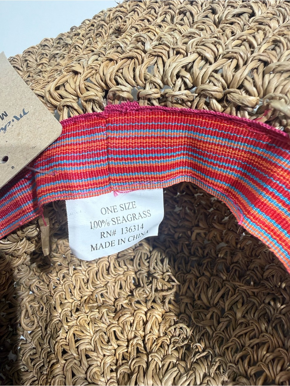 Michael Stars Natural Straw Wide-Brim Sun Hat - Picture 8 of 8
